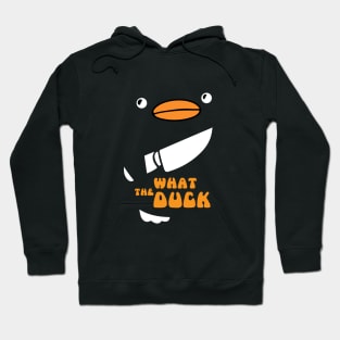 I Choose Violence Funny Duck Hoodie